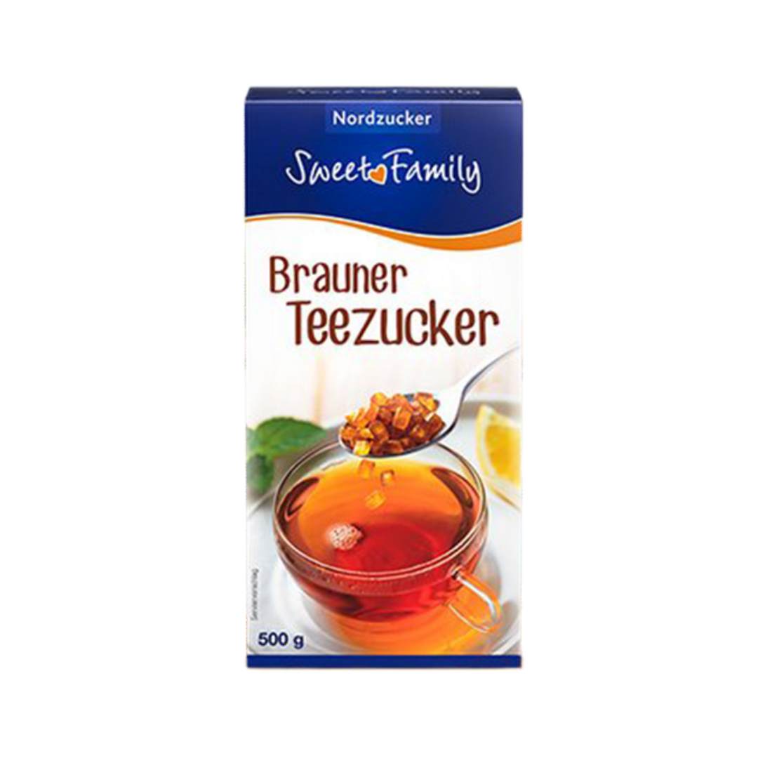 Nordzucker Sweet Family Brauner Teezucker 500g