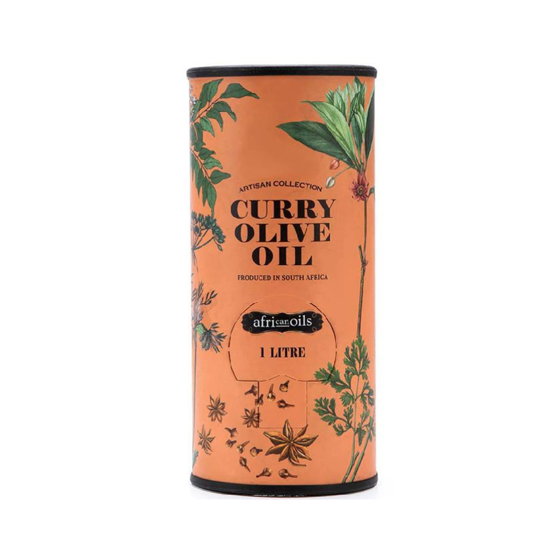 African Oils - Curry Olive Oil 1L