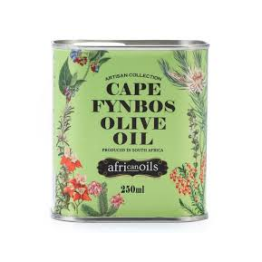 African Oils - Cape Fynbos Olive Oil 250ml