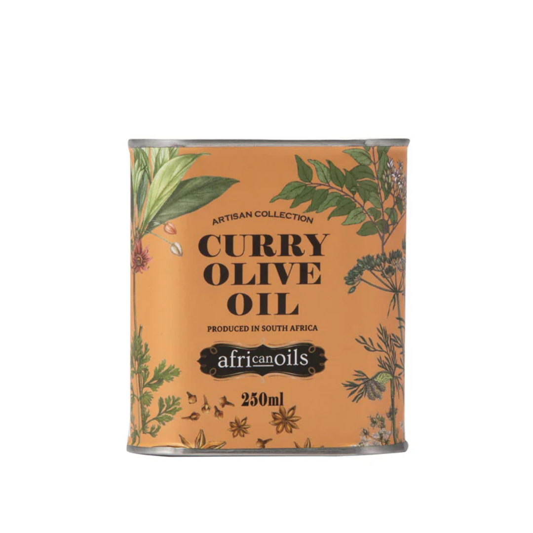 African Oils - Curry Olive Oil 250ml