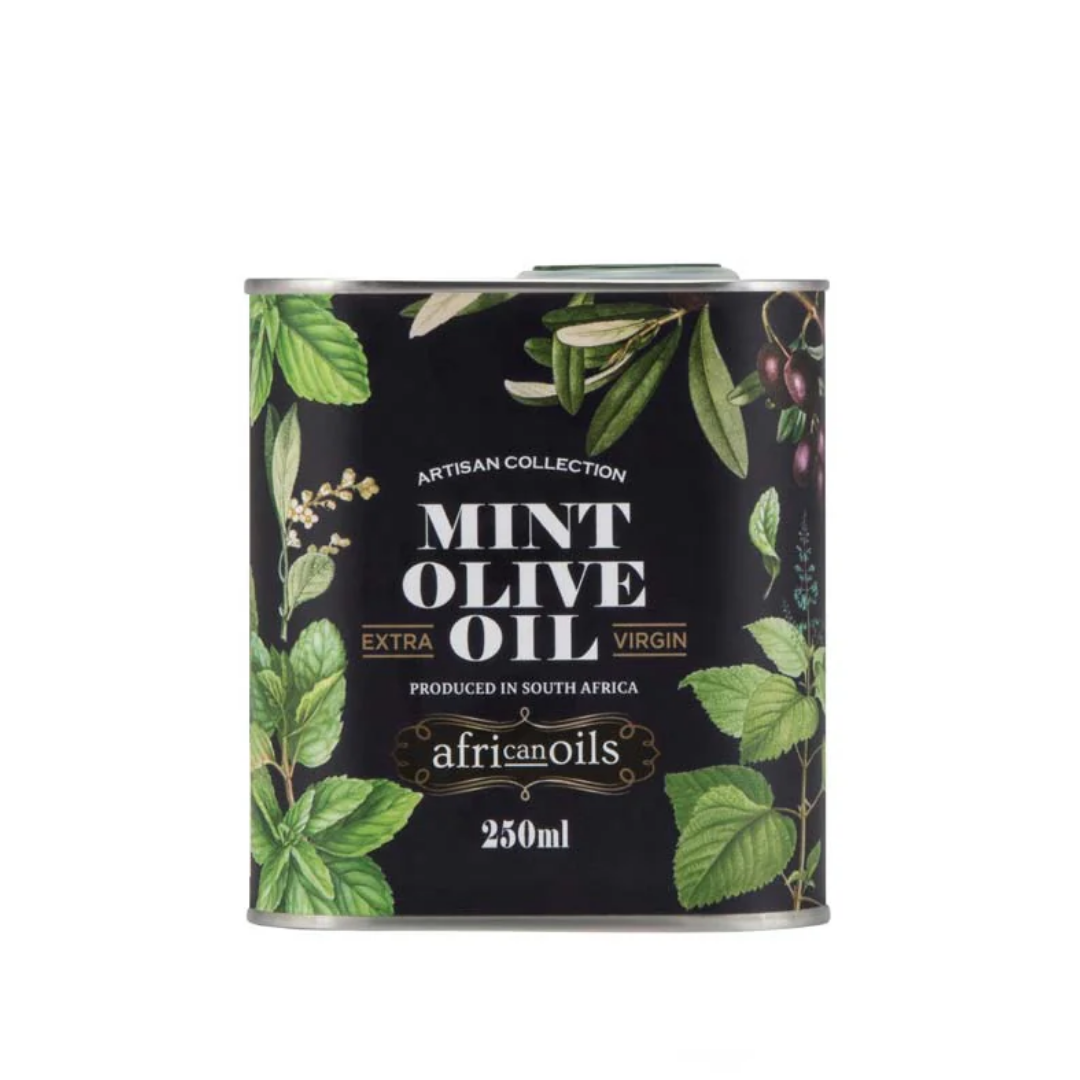 African Oils - Mint Olive Oil 250ml