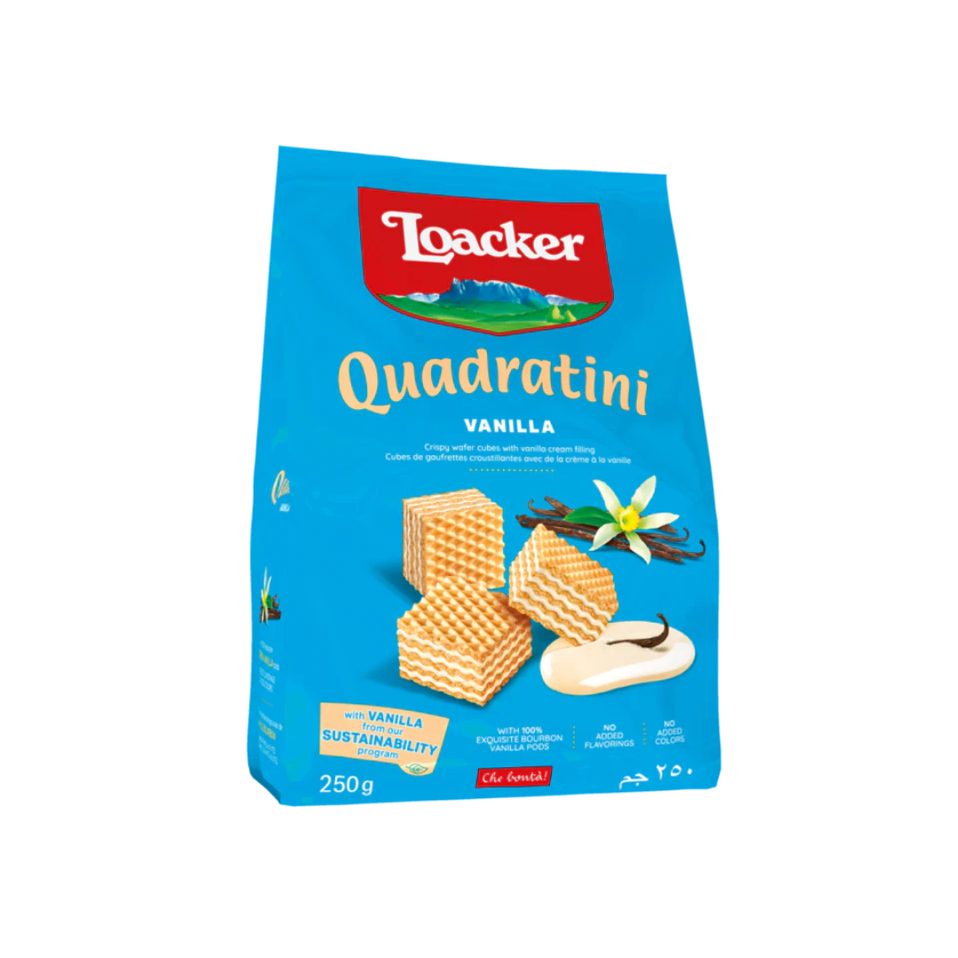 Loacker Quadratini Classic Vanilla 250g