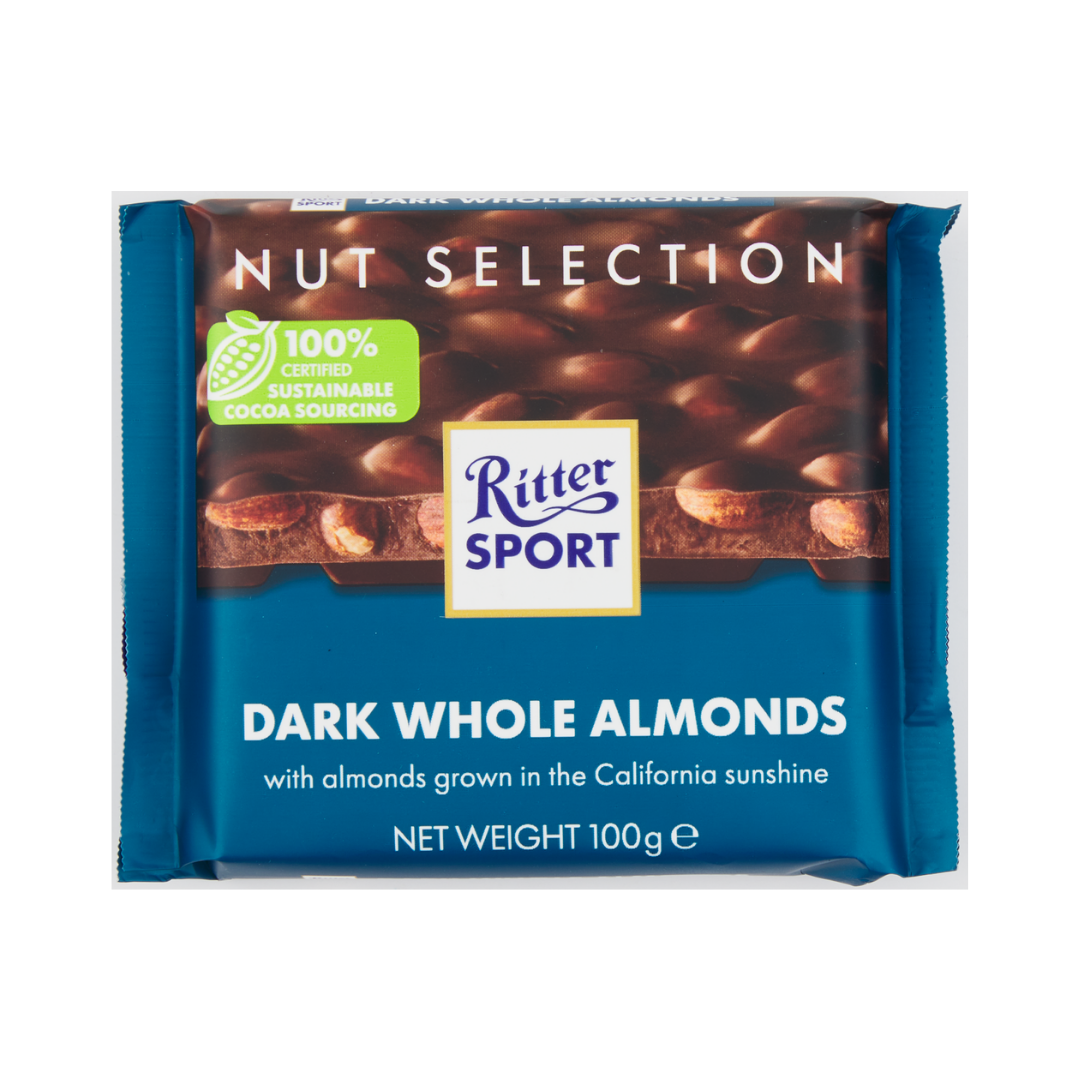 Ritter Sport - Dark Whole Almonds