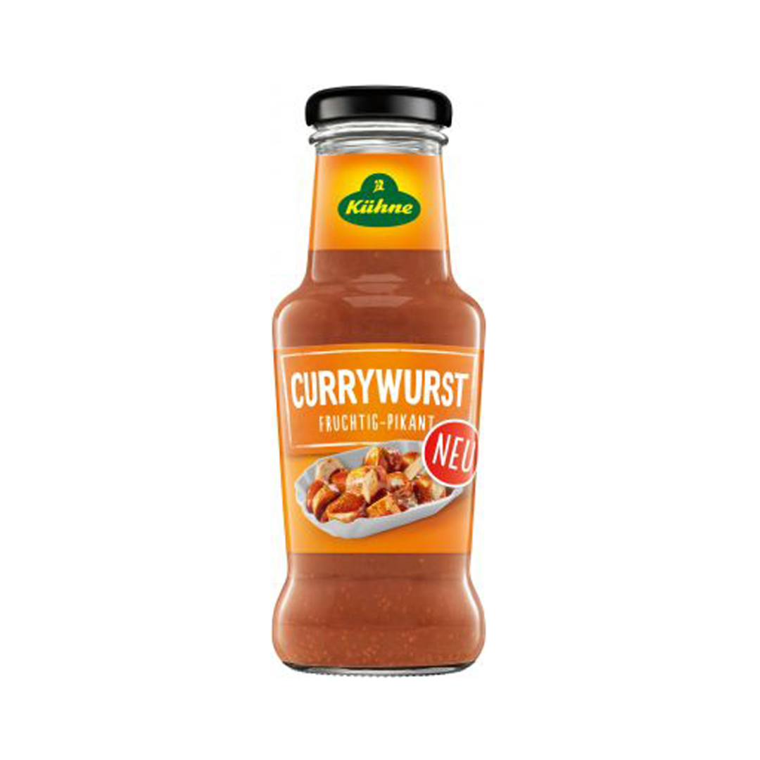 Kühne Currywurst Fruchtig-Pikant 250ml