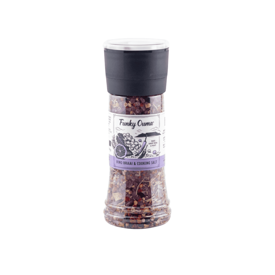 Funky Ouma Mini Grinder - Vino Braai & Cooking Salt