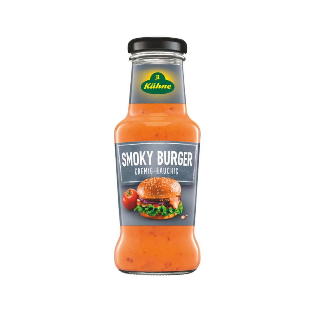 Kühne Smoky Burger Cremig-Rauchig 250ml