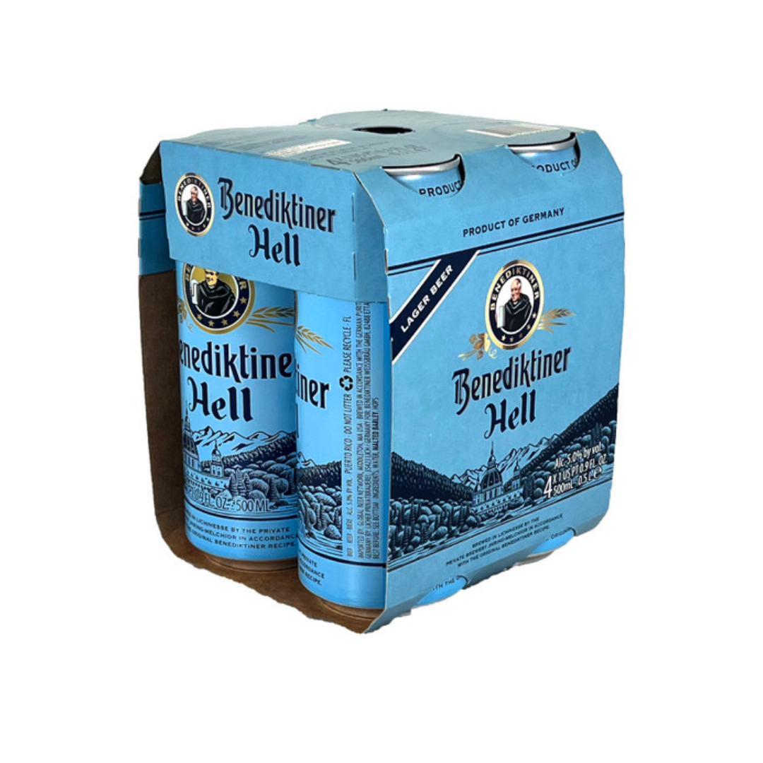 Benediktner Hell 500ml 4-pack