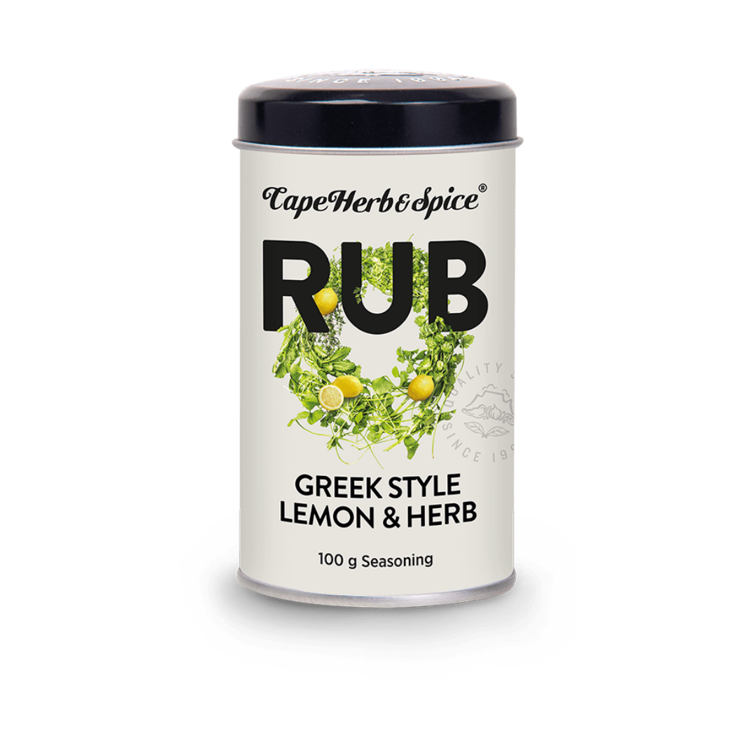Cape Herb & Spice RUB Greek Style Lemon & Herb