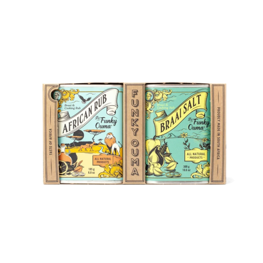 Funky Ouma Braai Spice Tin Pack