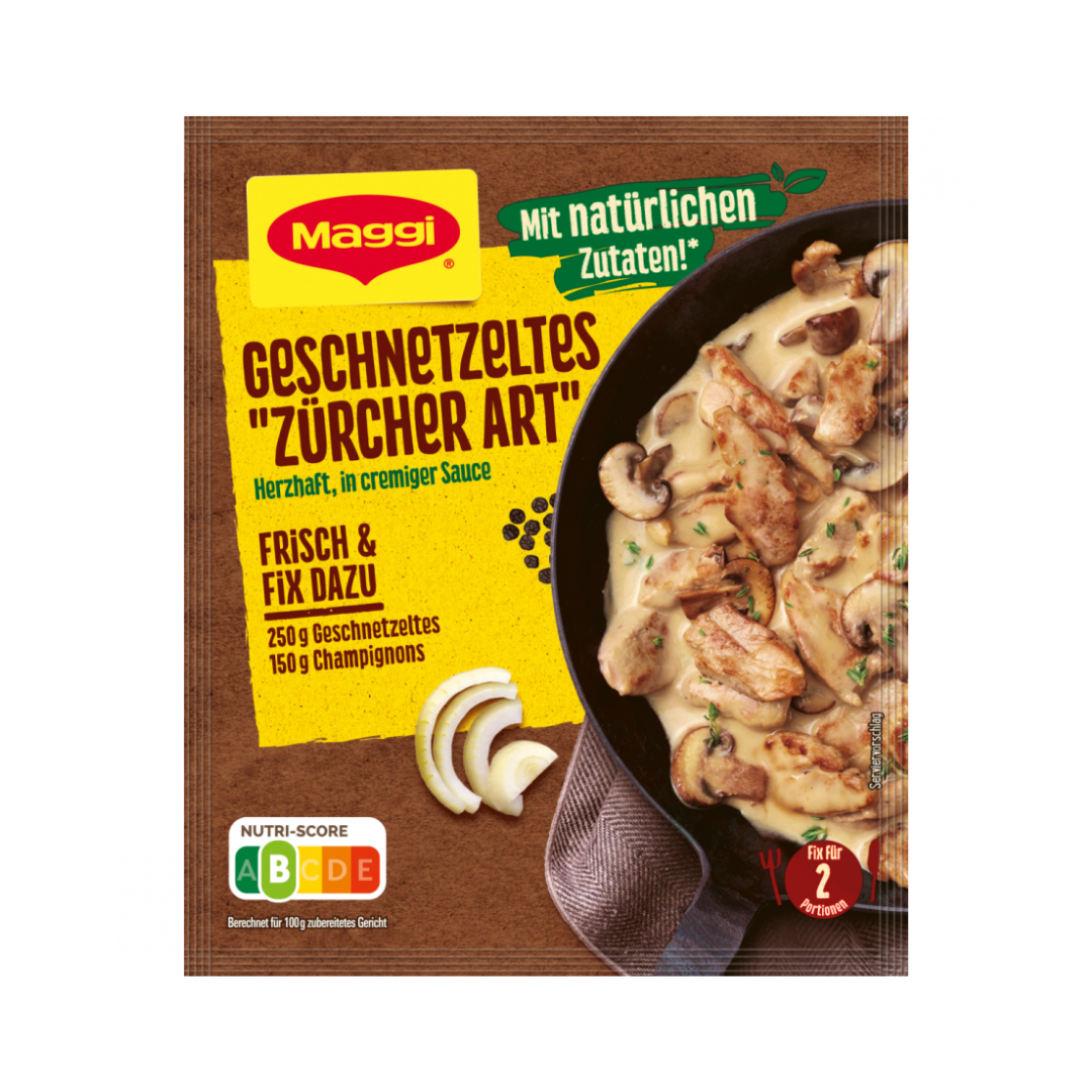 Maggi Geschnetzeltes "Zürcher Art" 70g