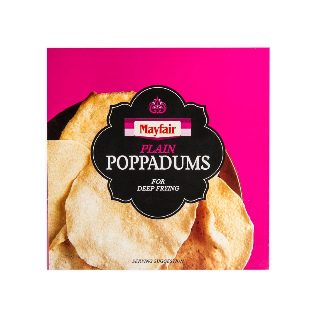 Mayfair Plain Poppadums