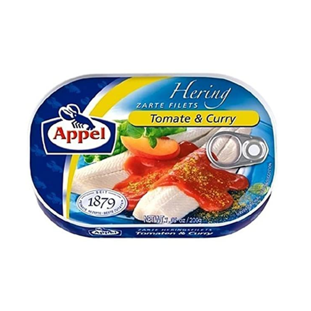Appel Hering Zarte Fillets - Tomate & Curry