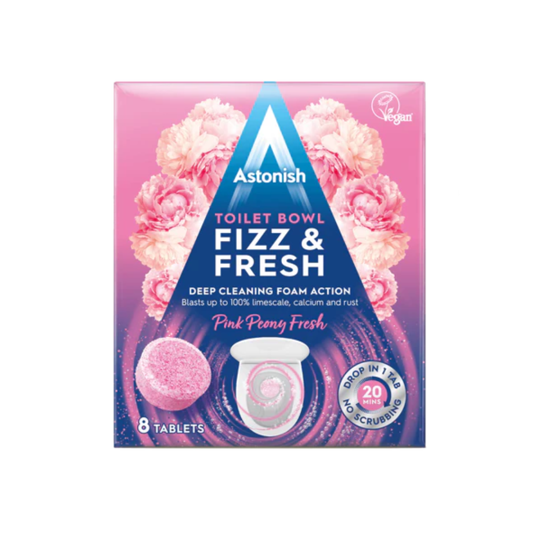 Astonish Toilet Bowl Fizz & Fresh - Pink Poeny Fresh