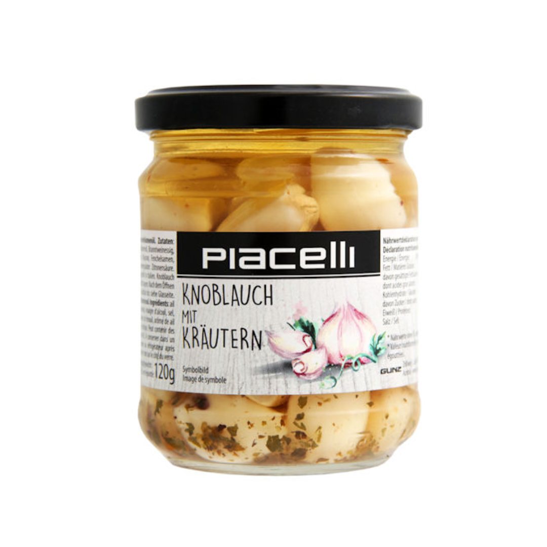 Piacelli Knoblauch in Kräutern