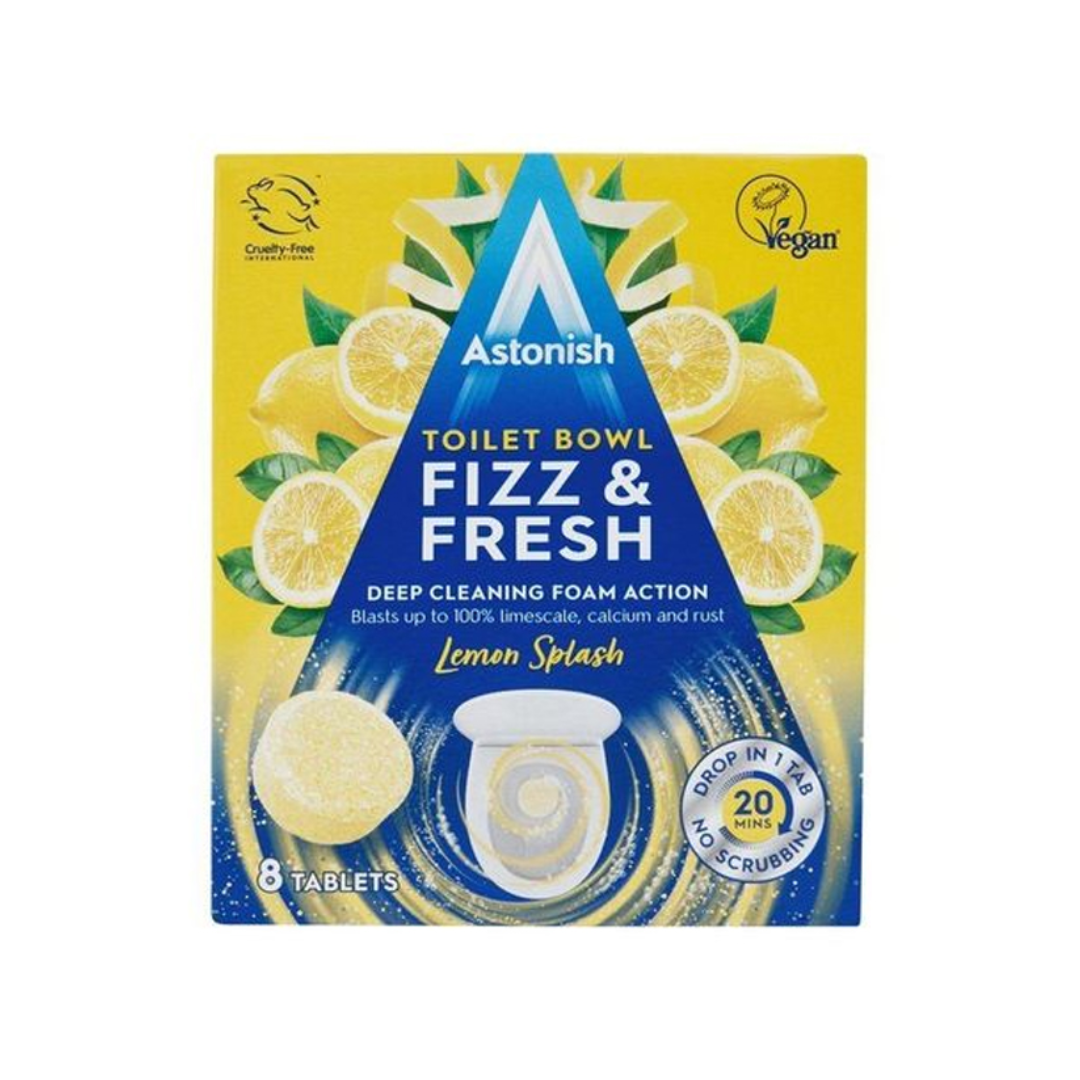 Astonish Toilet Bowl Fizz & Fresh - Lemon Splash