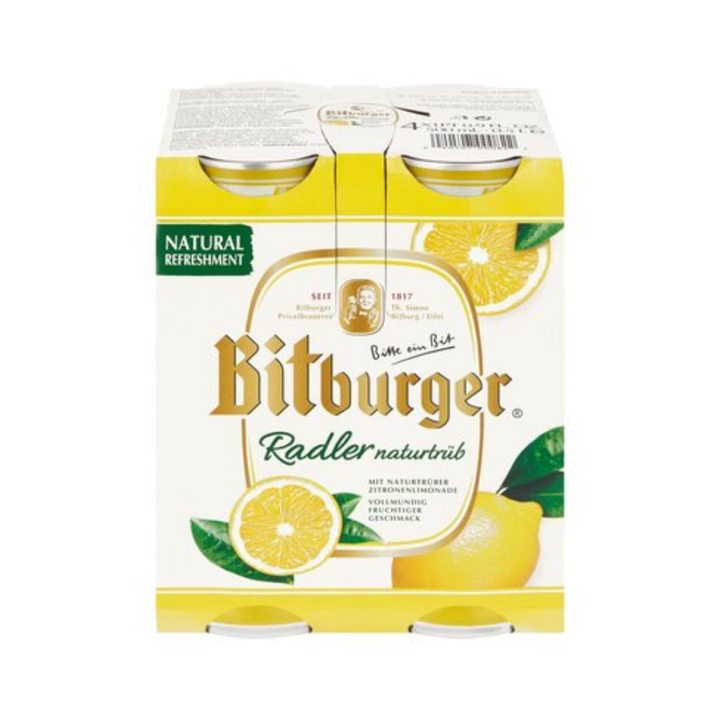 Bitburger Radler 500ml 4-pack