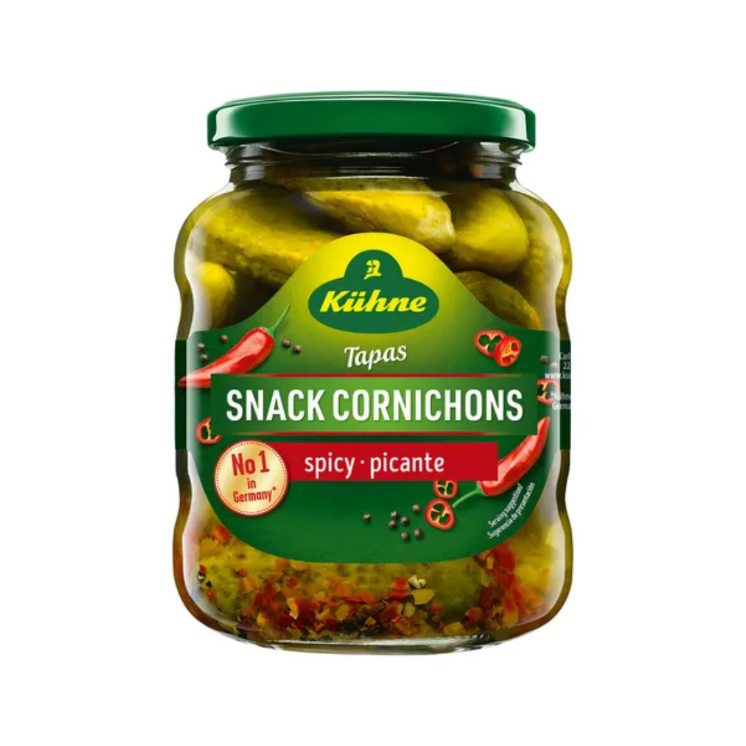 Kühne Spicy Snack Cornichons